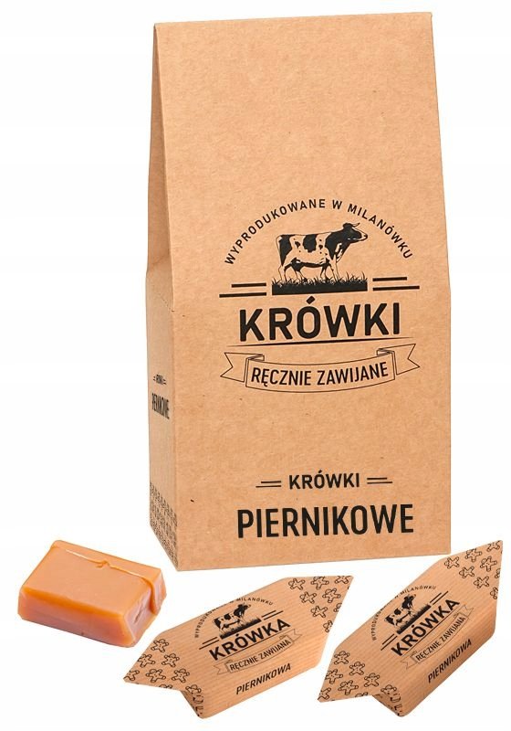 Krówki Ciągutki Piernikowe W Torebce 350G
