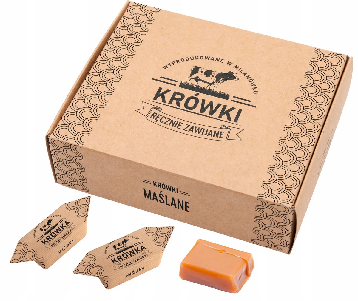Krówki Ciągutki Maślane W Pudełku 350G