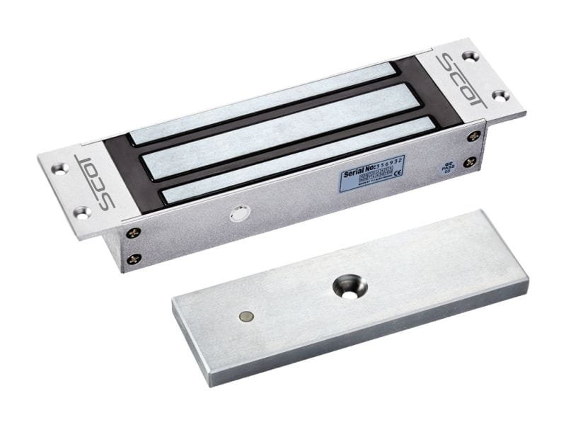 El-1200Ms Zwora Elektromagnetyczna Wpuszczana 540Kg Z Sygnalizacją