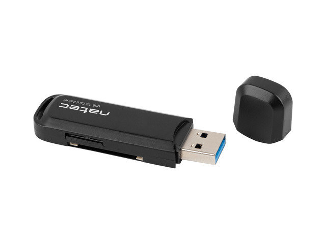 Natec Czytnik kart pamięci Scarab 2 SD/MicroSD USB 3.0 Czarny