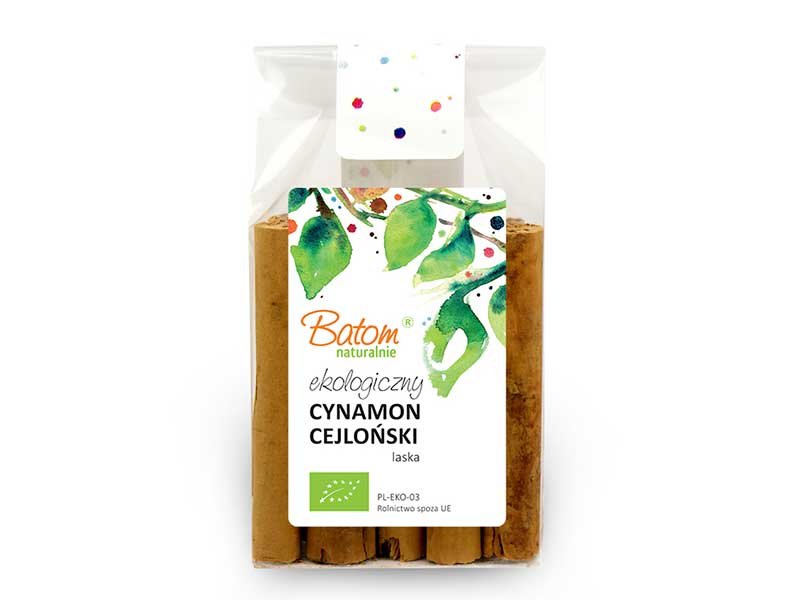 Cynamon Cejloński Bio Laski 50G Batom