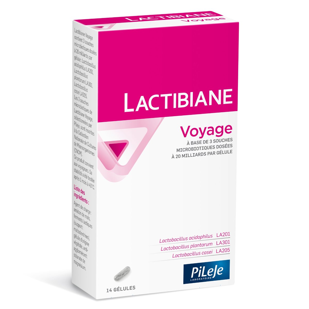 PILEJE LACTIBIANE PODRÓŻ 14 kaps.