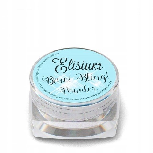 Pyłek Elisium Blue Bling Powder + Pacynka