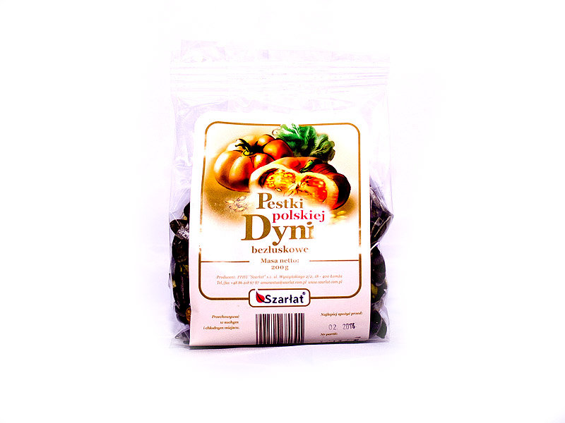 Szarłat Pestki dyni polskiej bezłuskowe - Szarłat - 200g 05282