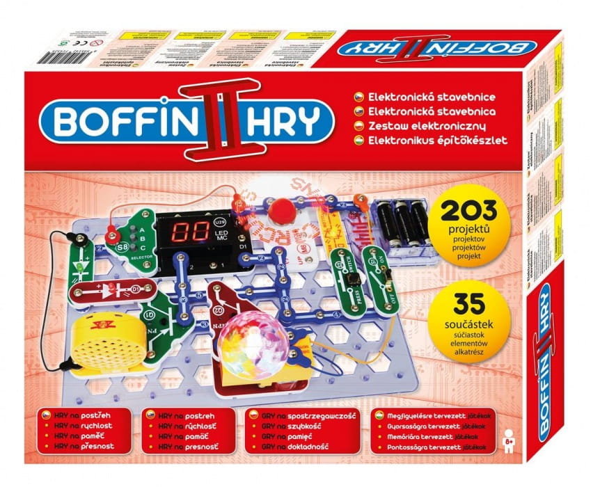 BOFFIN Zestaw elektroniczny Boffin II Gry