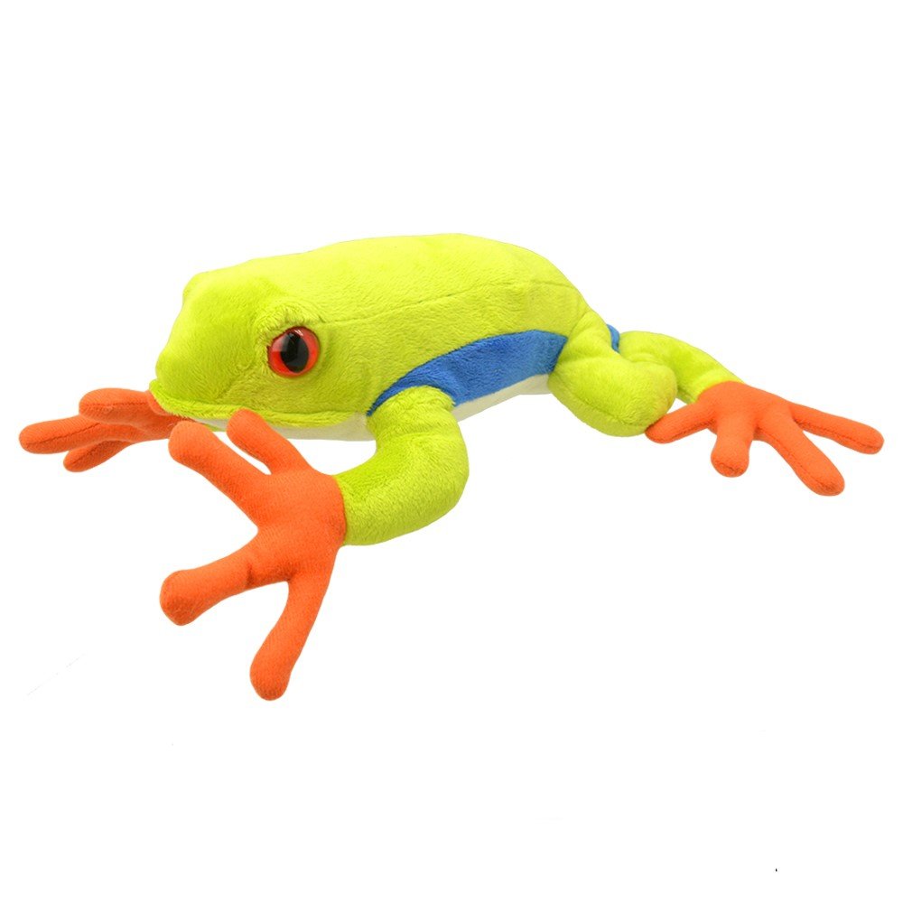 Maskotka Pluszowa Żaba Rzekotka Drzewna, 28 Cm, Wild Planet