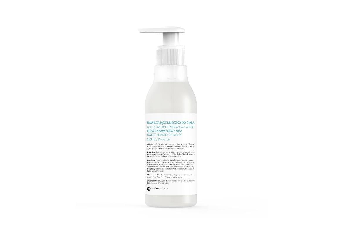 Botanicapharma Botanicapharma Mleczko do ciała olej ze słodkich migdałów & aloes 250 ml