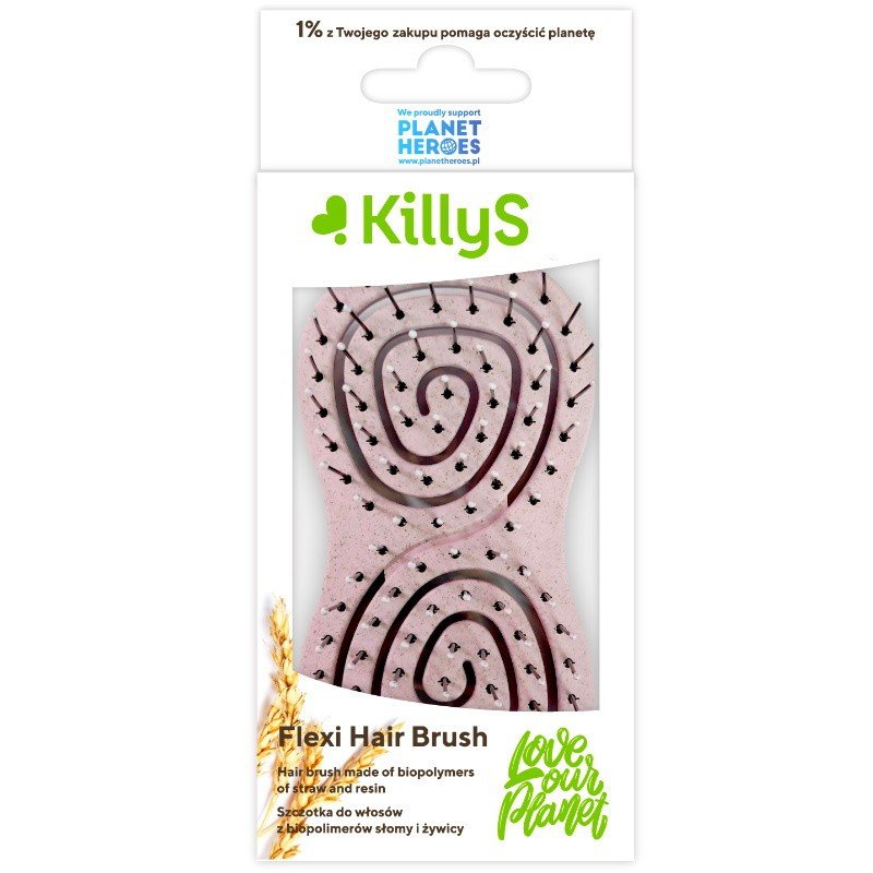 KillyS KillyS Szczotka Flexi Hair Brush Love Our Planet