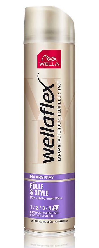 WELLAFLEX Lakier do włosów FULLE&STYLE 5, 250 ml