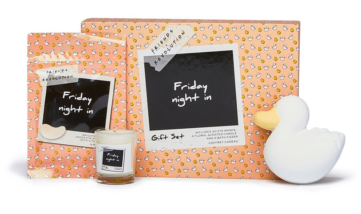 Makeup Revolution x Friends, Chandler Friday night in, Zestaw prezentowy