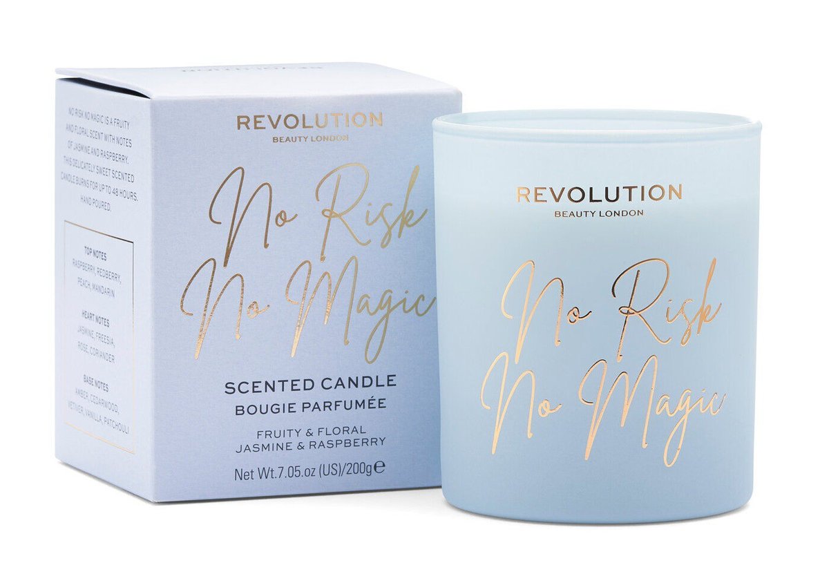 WEBHIDDENBRAND Świeca zapachowa No Risk No Magic 200 g