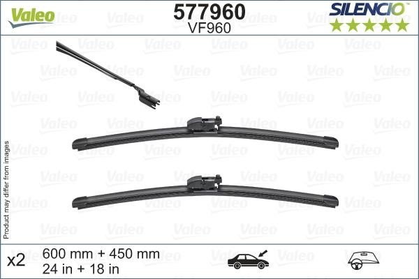 Valeo 577960 Pióro wycieraczki