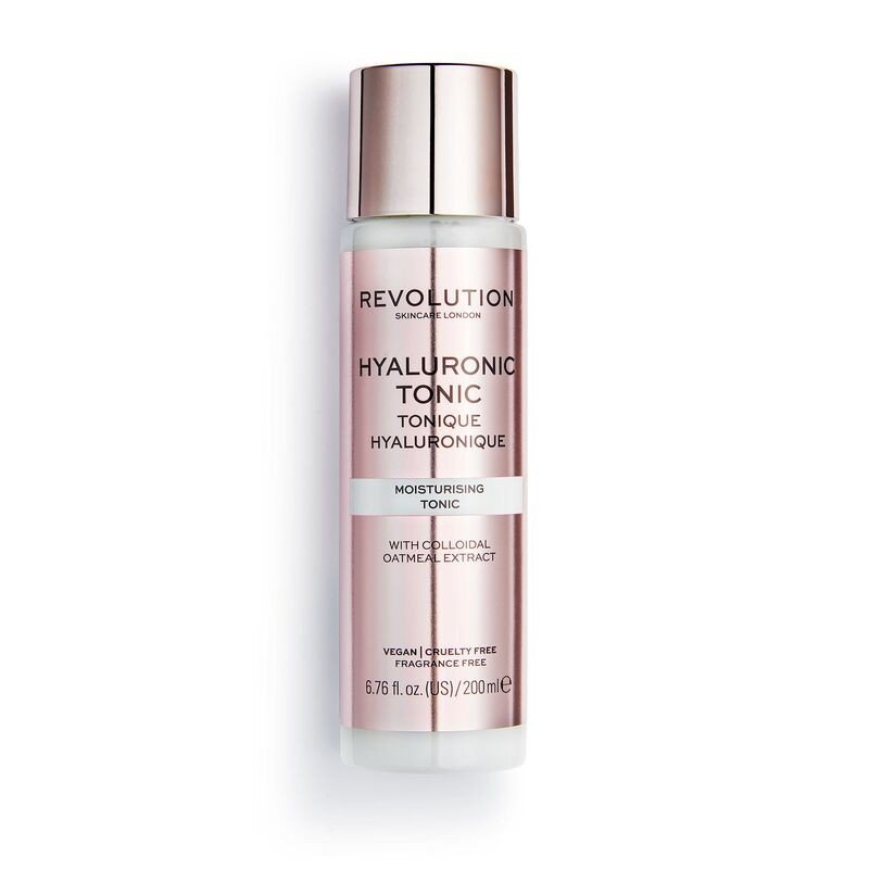 Makeup Revolution London Skincare Hyaluronic Tonic Moisturising wody i spreje do twarzy 200ml