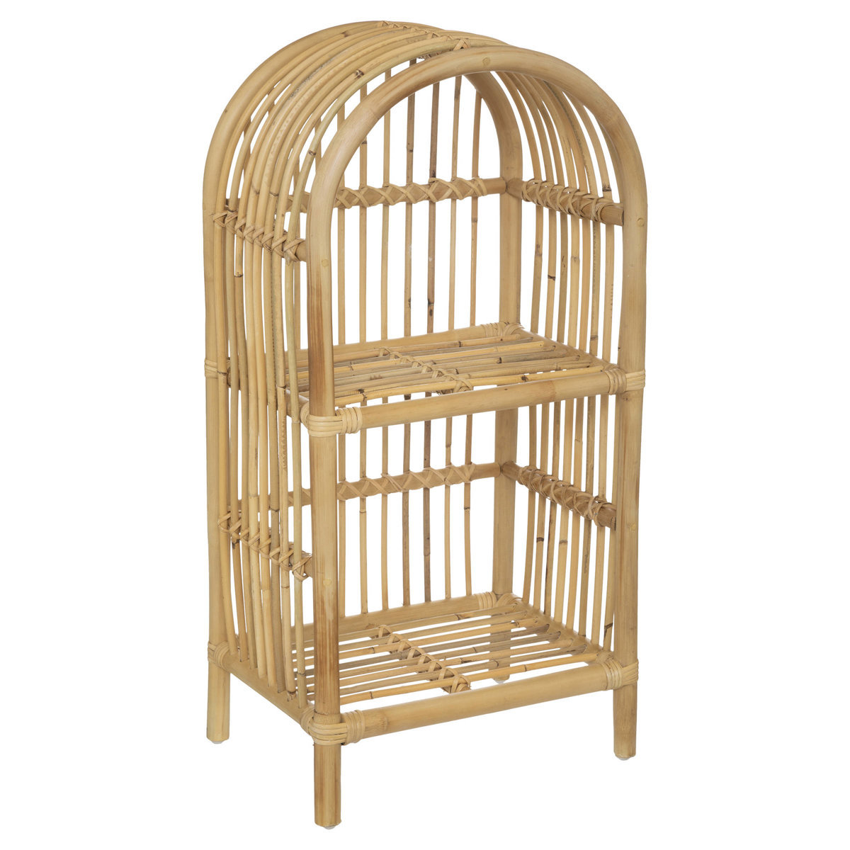Biblioteczka Na Książki, Ratanowa, 76 Cm