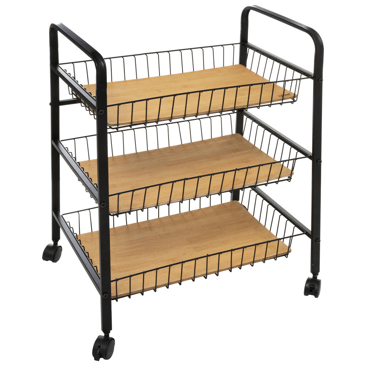 5five Simply Smart Mobilny wózek kuchenny NERA, 3 poziomy, 52 x 39 x 70 cm