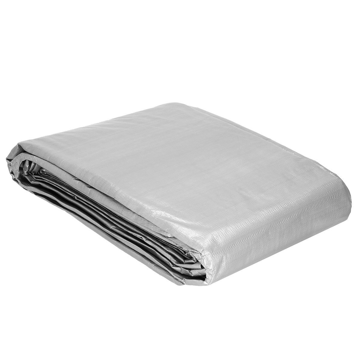Springos Plandeka 270g/m2 3x3m gruba płachta zabezpieczająca szara GA2160