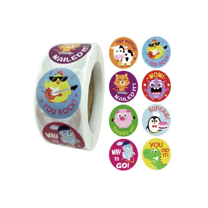 Naklejki Ozdobne Zwierzątka Mix6 20 Szt.