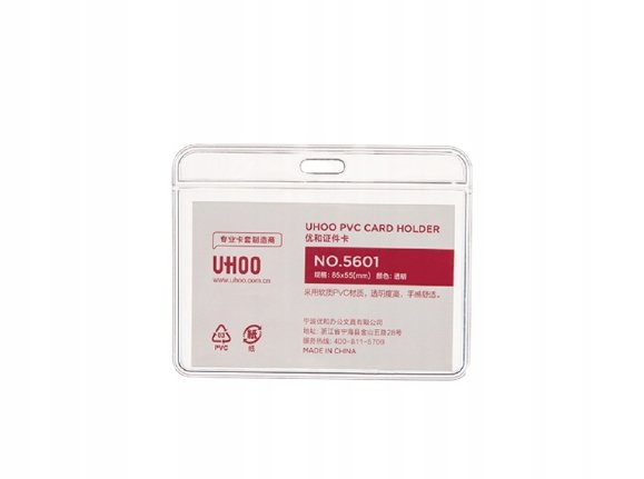 Etui Holder Na Kartę Smycz 76X98Mm Rfid 85X55