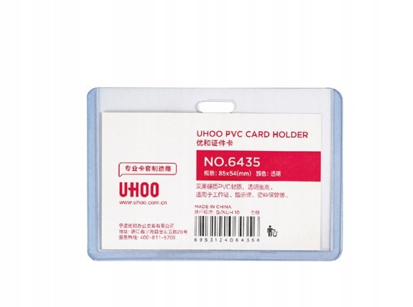 Etui Holder Na Kartę Smycz 100X68 Rfid 85X54