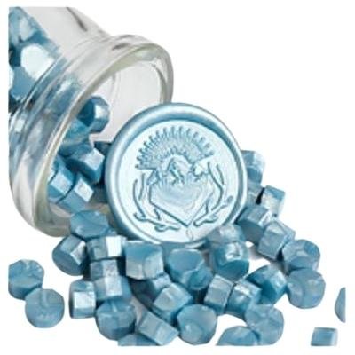 Wosk Lak Do Pieczęci Ice Blue 20G/65Szt. D28