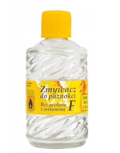 Canexpol, Acetonowy zmywacz do paznokci z witaminą F, 50 ml