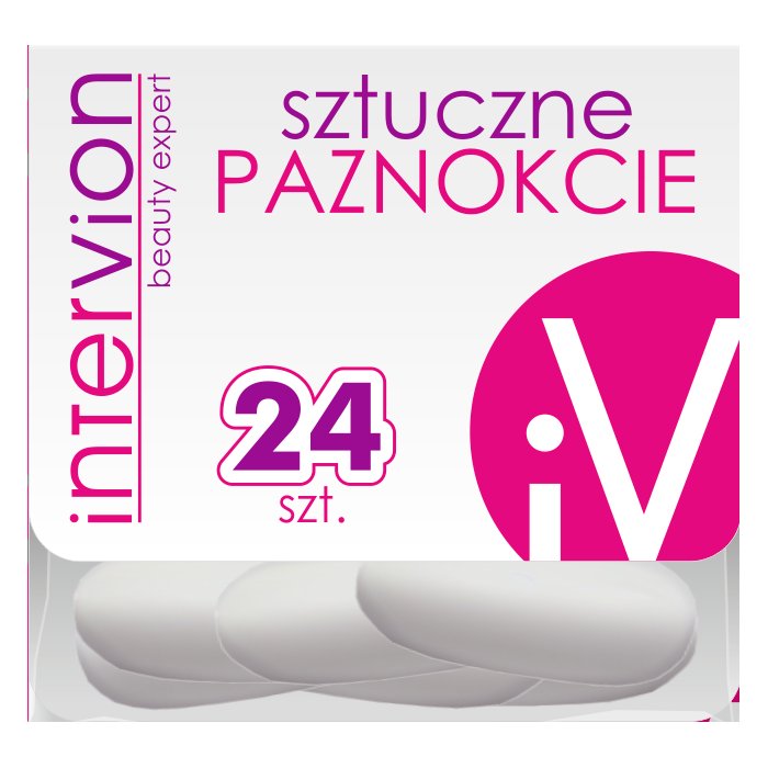 Inter-Vion, Sztuczne paznokcie, Biały