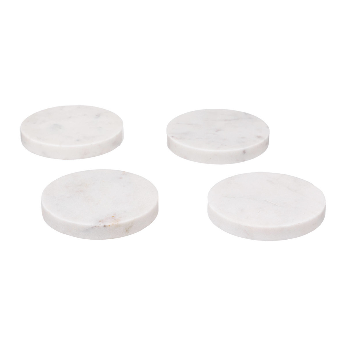 Secret De Gourmet Podkładki pod kubki MARBLE, Ø 10 cm, 4 sztuki