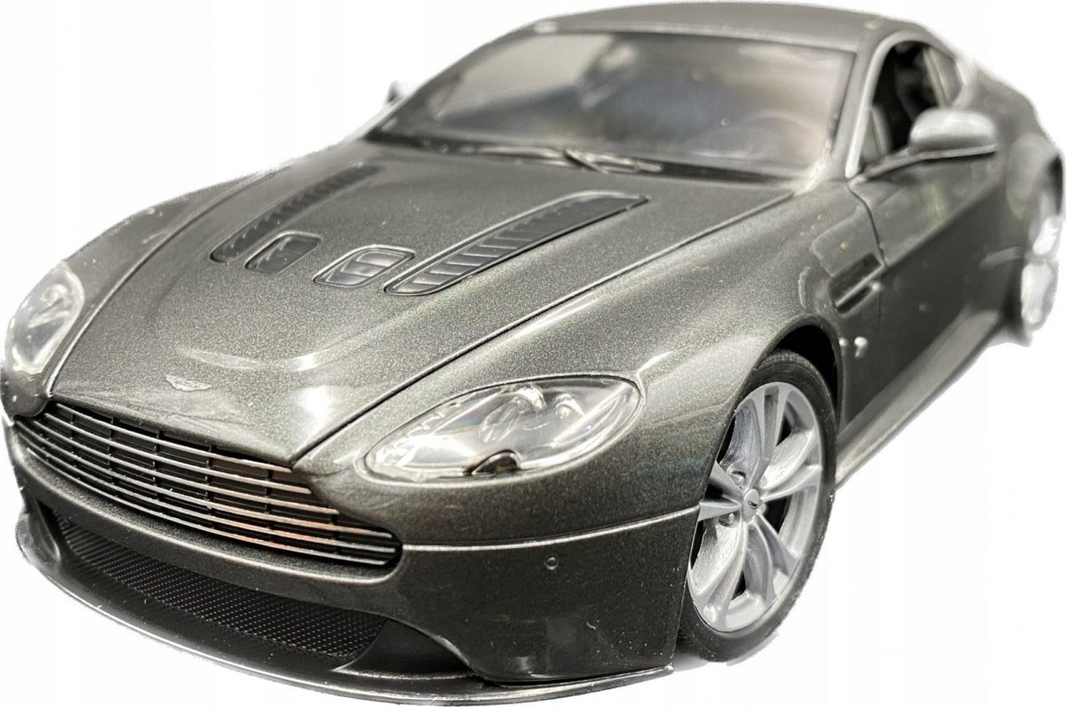 Aston Martin V12 Vantage Grey Model Welly 1:24