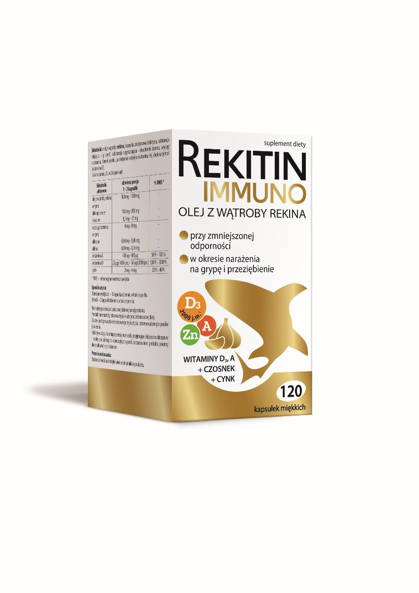 Rekitin Immuno, suplement diety, 120 kaps.