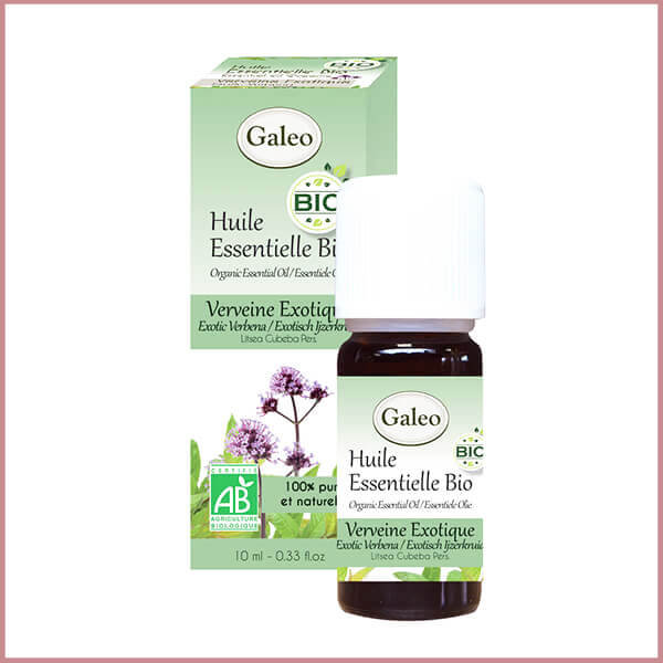 Galeo, Olejek eteryczny BIO z egzotycznej werbeny, 10 ml