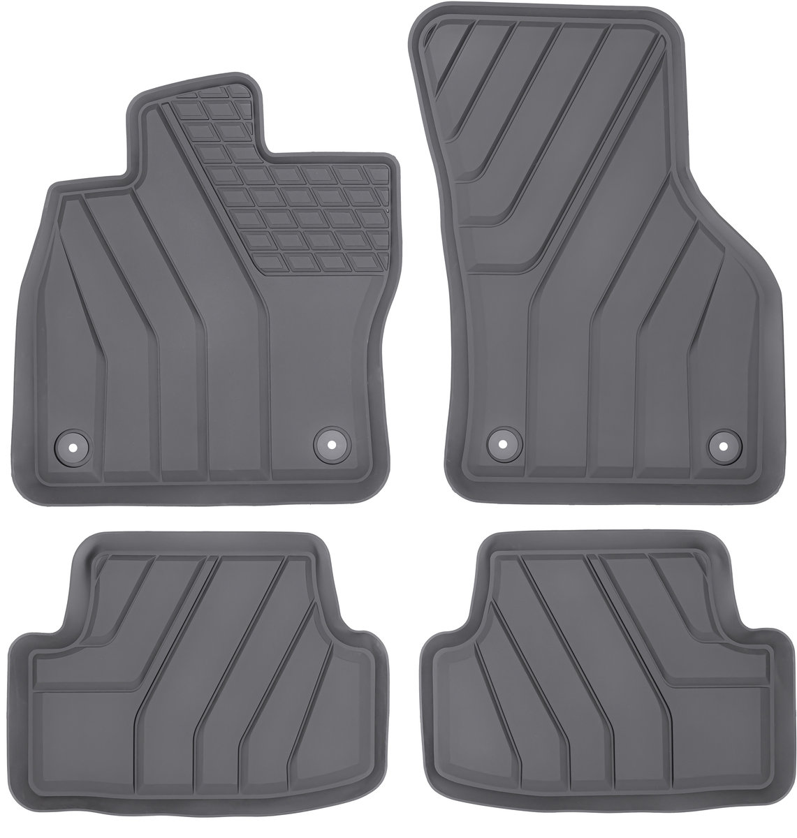 Volkswagen Golf Viii 2019- Dywaniki Wycieraczki Gumowe Amalplast Ap1101