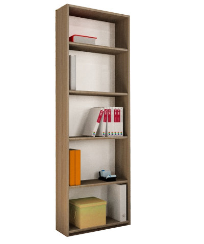 Regał Iza 56 Cm  Dąb Sonoma Regał Na Książki