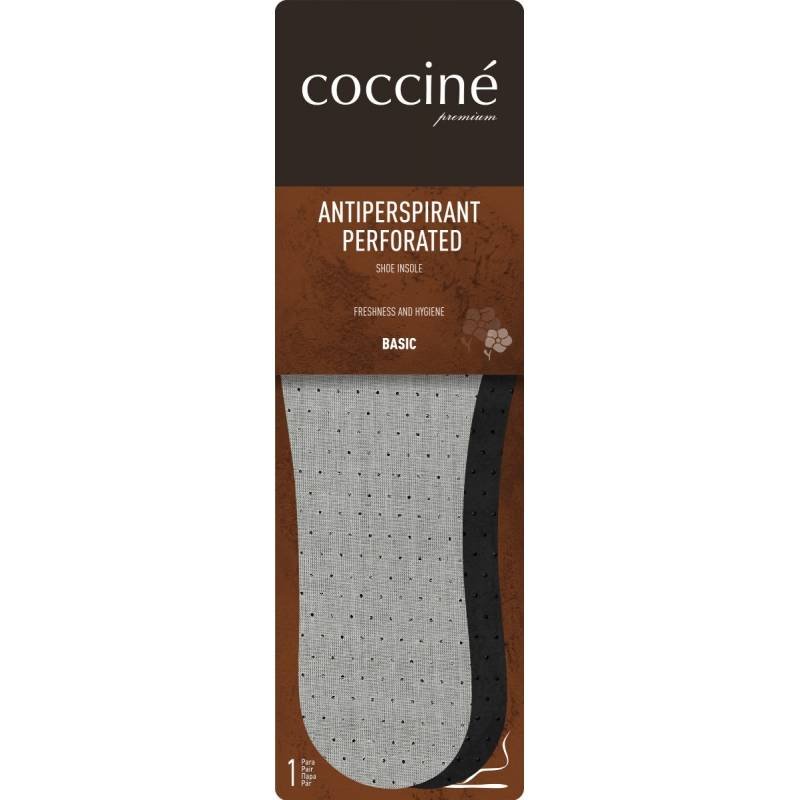 Wkładki do butów przeciwpotliwe perforowane coccine r. 43