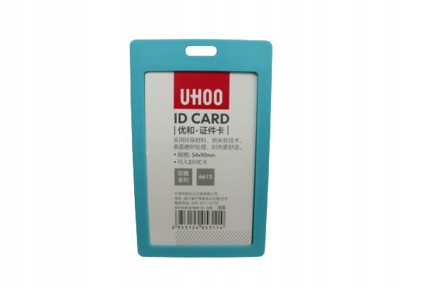 Etui Holder Na Kartę Smycz 54X90 Rfid 70X110 Blue