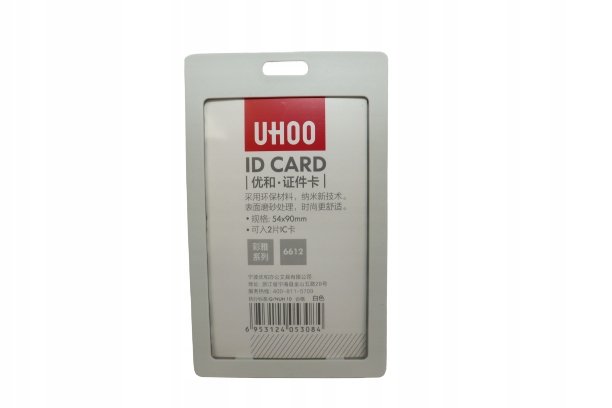 Etui Holder Na Kartę Smycz 54X90 Rfid 70X110 White