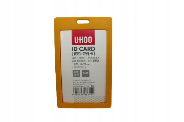 Etui Holder Na Kartę Smycz 54X90 Rfid 70X110 Orang
