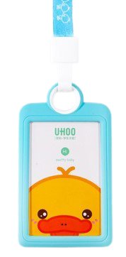 Etui Holder Na Kartę Smycz 110X70 Duckbill Pion Blue