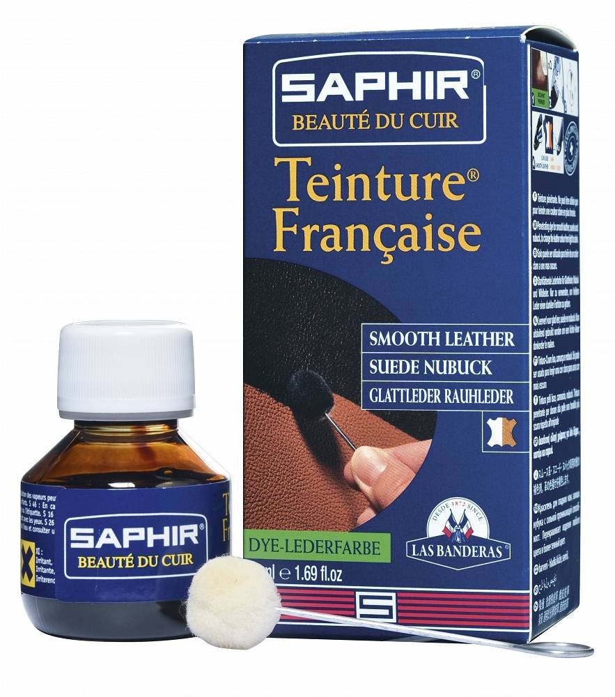 Farba do skóry saphir teinture francaise 50 ml ciemny granat 06