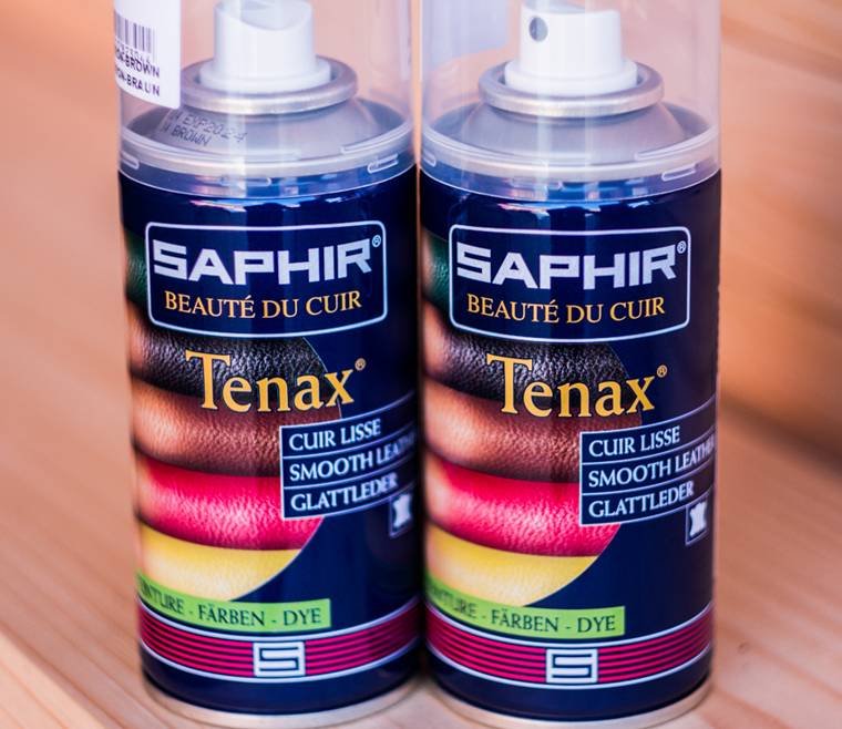 Tenax saphir bdc farba do skóry gładkiej 150 ml szary 14