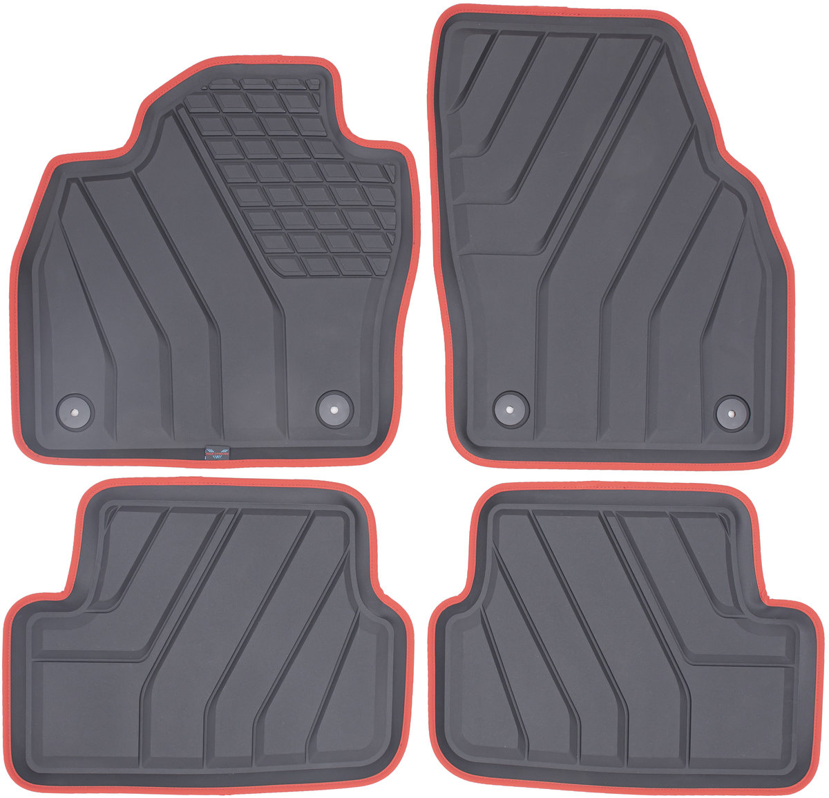 Seat Arona Od 2017R. Dywaniki Wycieraczki Gumowe Amalplast Ap1104