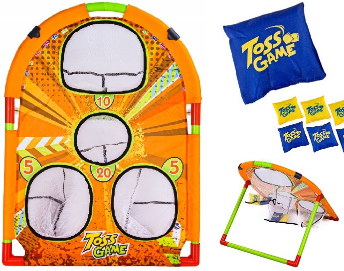 Gra Zręcznościowa Dla Dzieci Rzut Do Celu Sportowa Na Zawody Gry Dziecięce Planszowe Ogrodowe Dla Dziecka 3 4 5 6 Latka