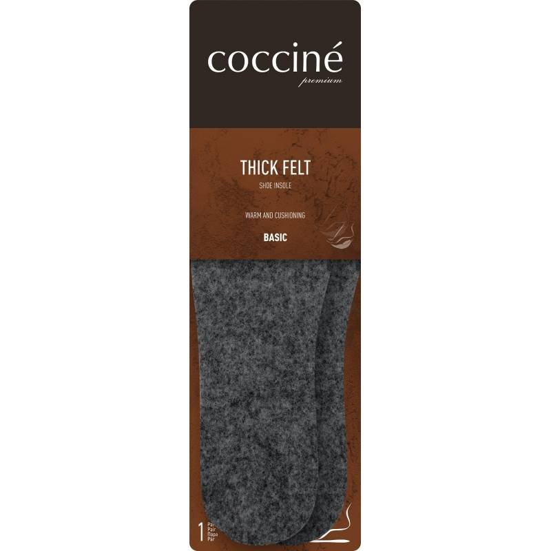 Wkładki do butów ocieplające gruby filc coccine r. 43