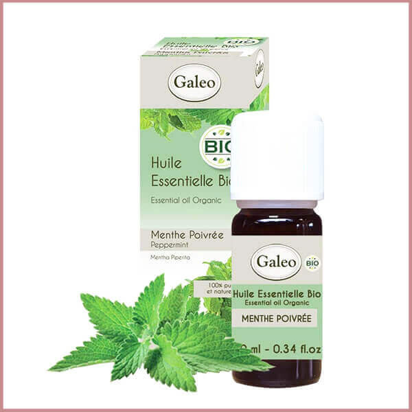 Galeo, Olejek eteryczny BIO z mięty pieprzowej, 10 ml