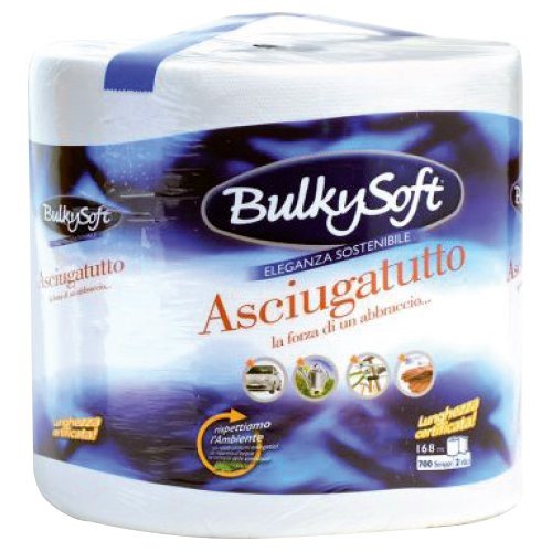 BulkySoft Ręcznik Papierowy Biały 700 Listków