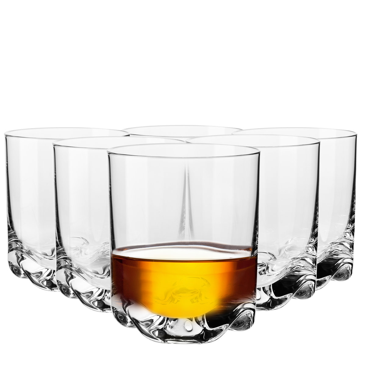 Szklanki Do Whisky Krosno Mixology 6X280Ml Fala