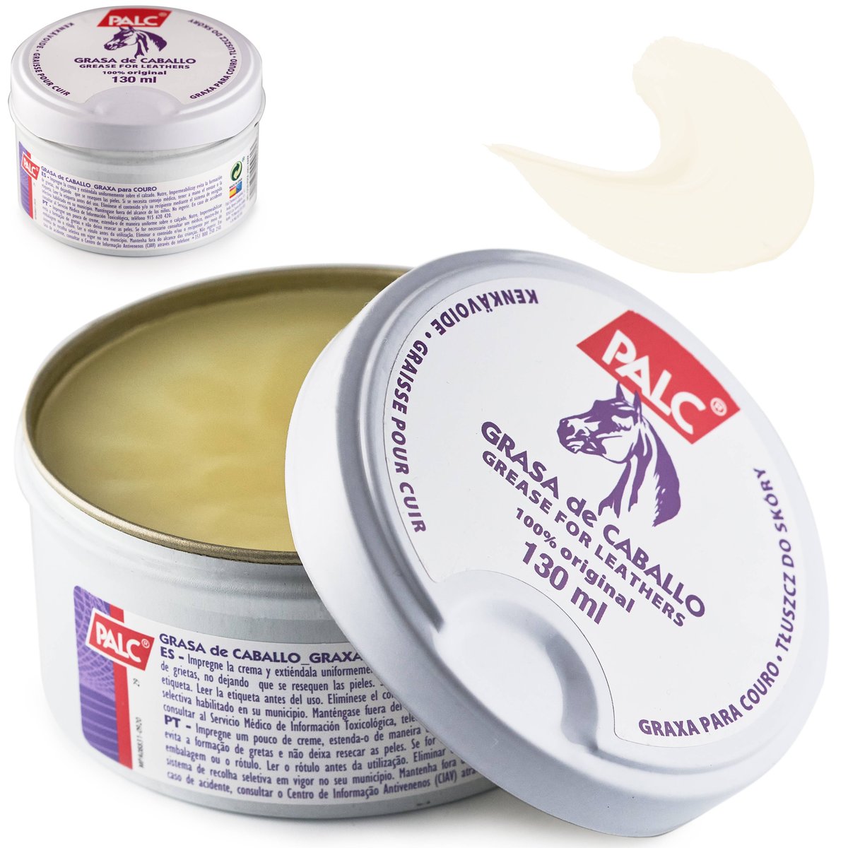 Tłuszcz palc z woskiej bezbarwny 130 ml