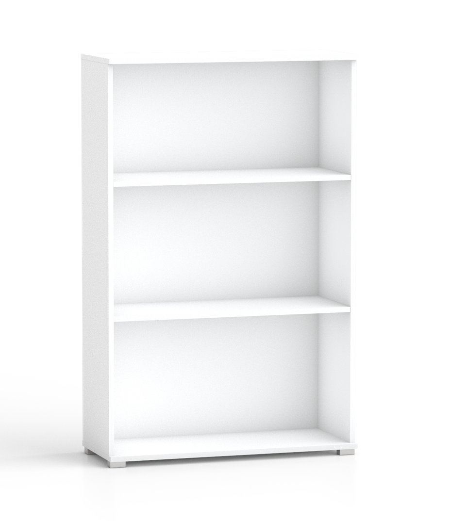 Regał Pola 110 X 60 Cm Biały 3 Półki.