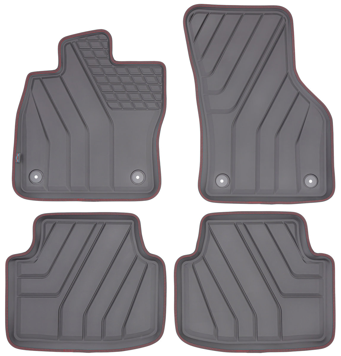 Volkswagen Passat B8 2014- Dywaniki Wycieraczki Gumowe Amalplast Ap1102