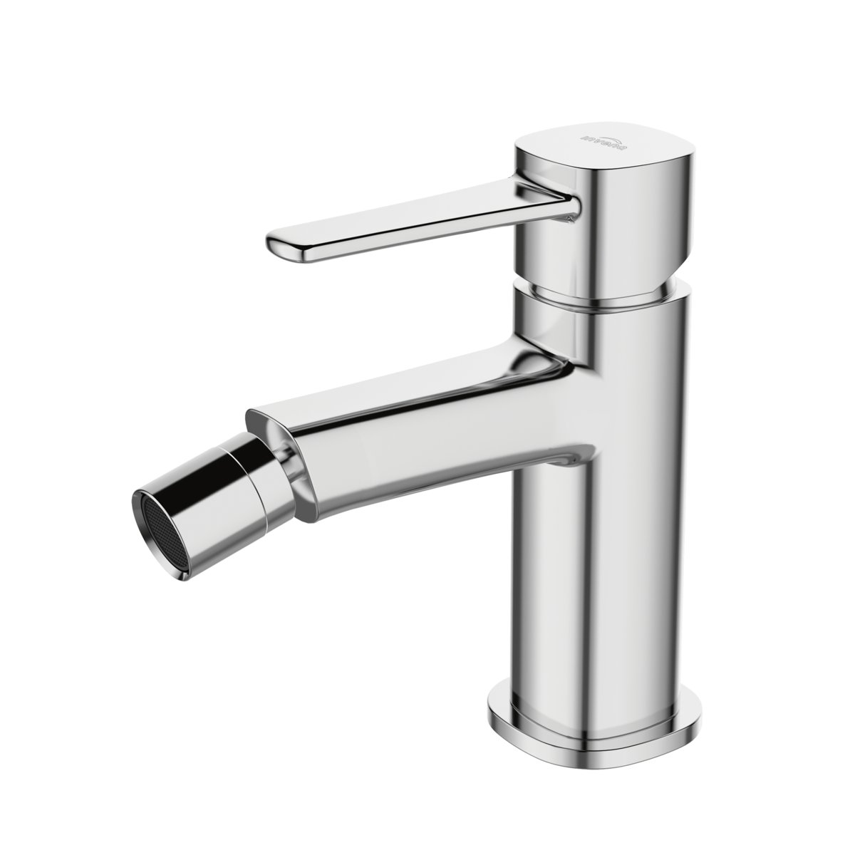 Invena Glamour bateria bidetowa stojąca chrom BB-02-001