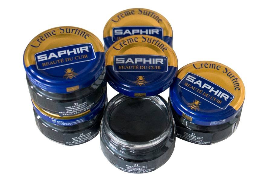 Krem koloryzujący do skór pommadier saphir 50 ml antracyt szary 31